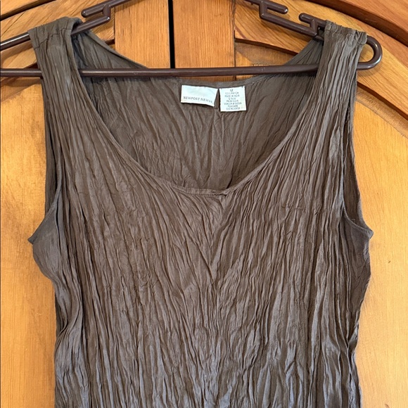 Newport News Brown broomstick Maxi Dress - Picture 3 of 4